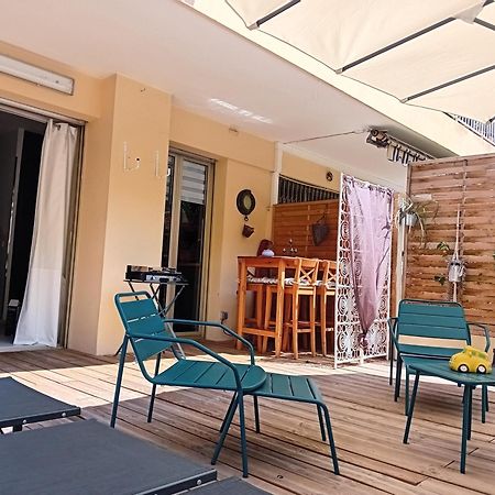 Nice- Gairaut - Jardin Prive- Grand F1 Lumineux-Piscine Collective Dış mekan fotoğraf