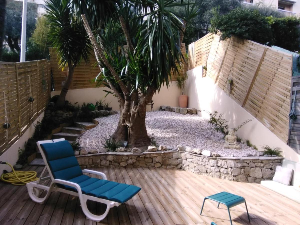 Nice- Gairaut - Jardin Prive- Grand F1 Lumineux-Piscine Collective Dış mekan fotoğraf