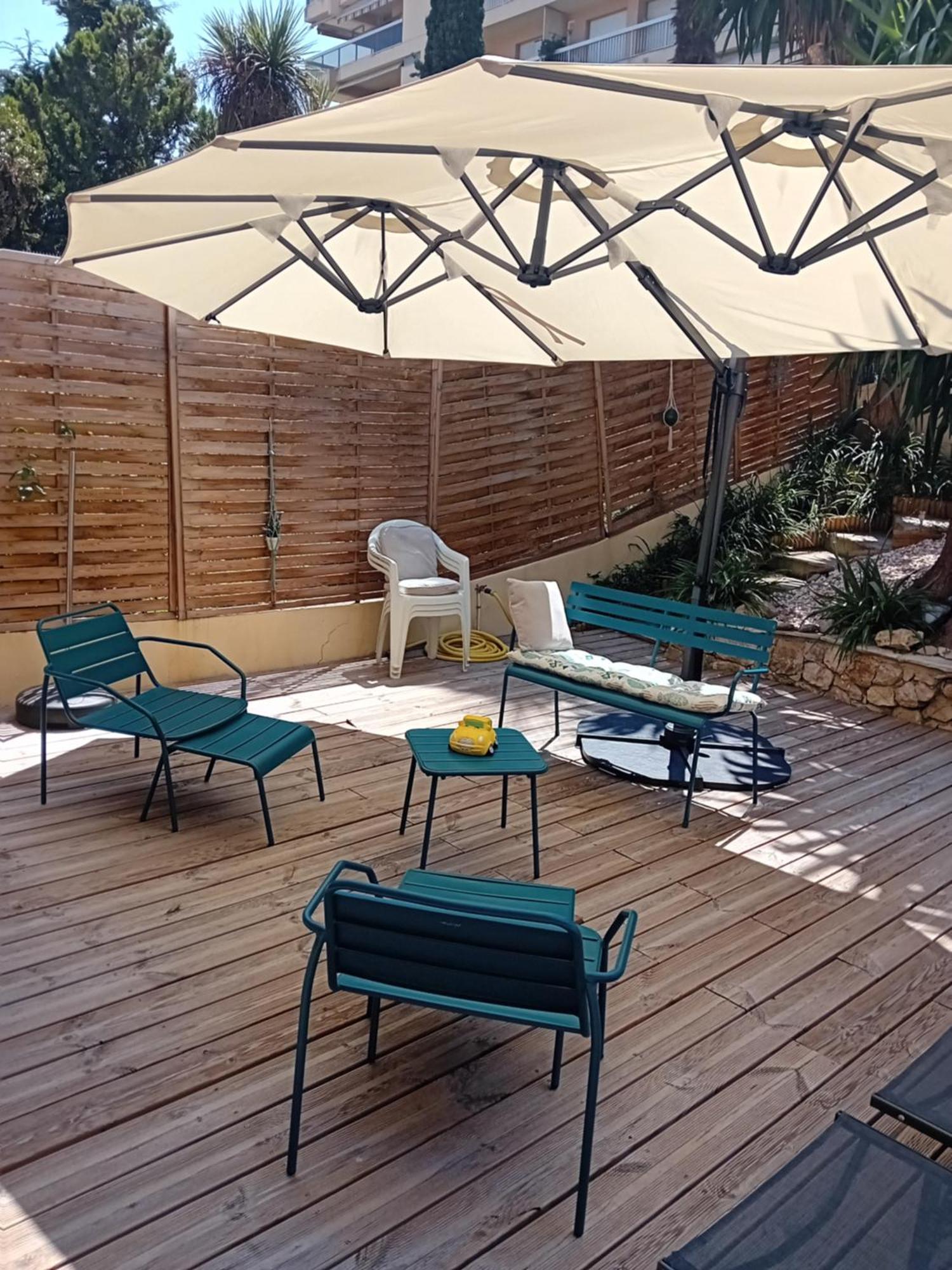 Nice- Gairaut - Jardin Prive- Grand F1 Lumineux-Piscine Collective Dış mekan fotoğraf