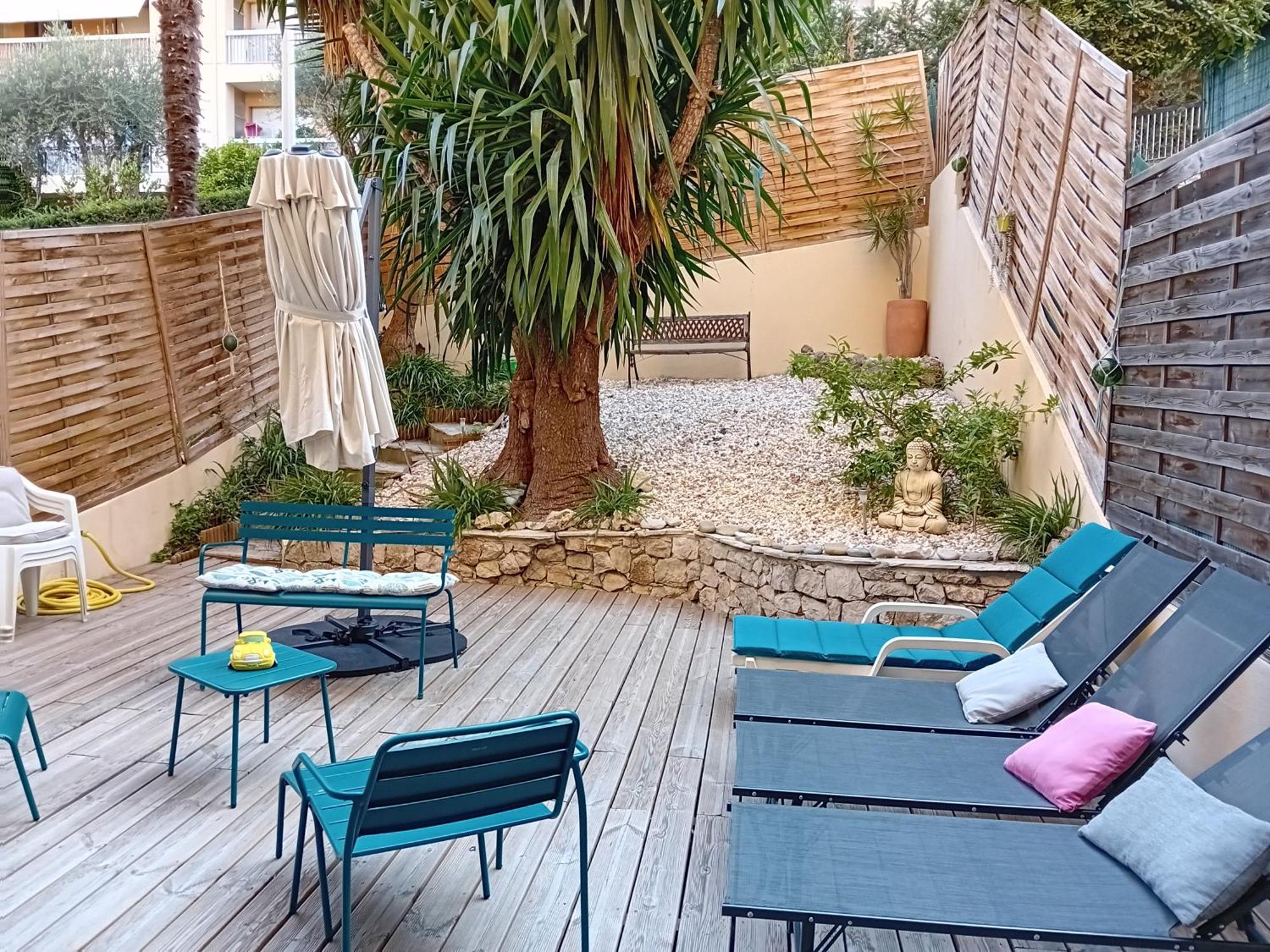 Nice- Gairaut - Jardin Prive- Grand F1 Lumineux-Piscine Collective Dış mekan fotoğraf